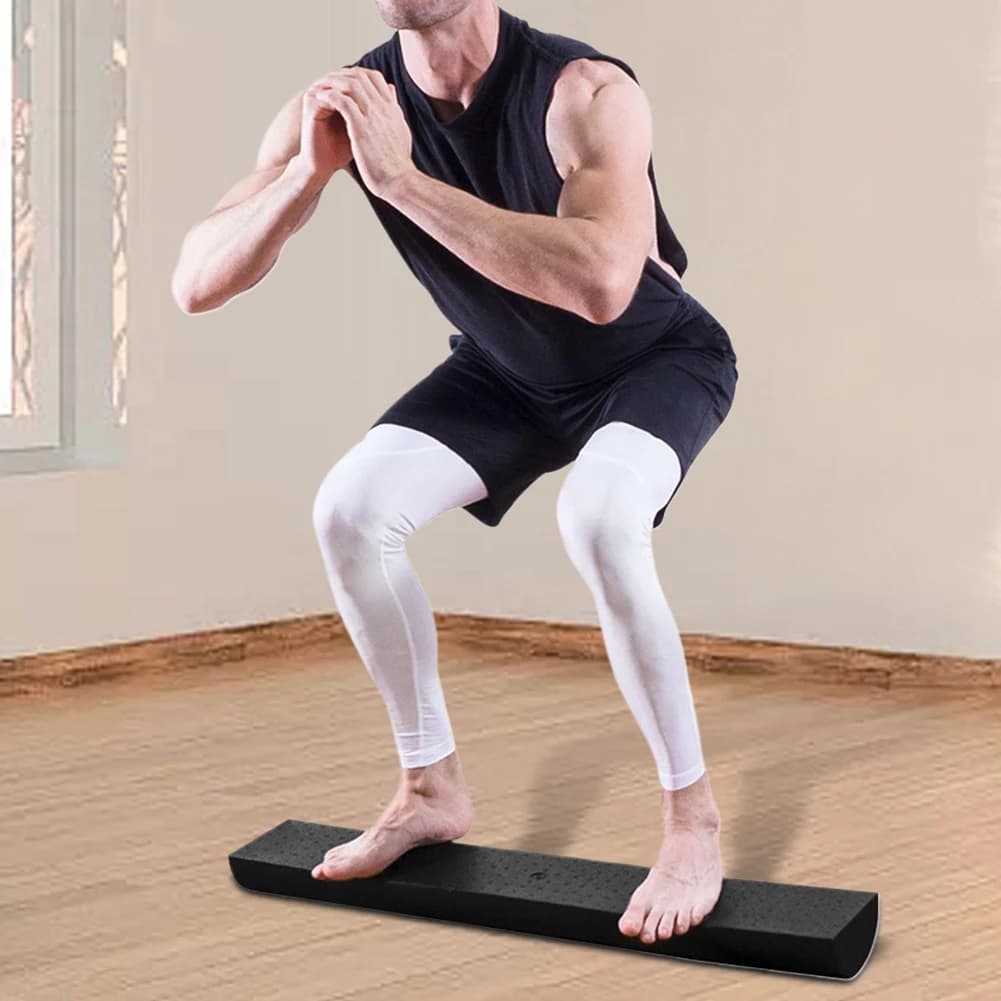 Rouleau de yoga demi-rond