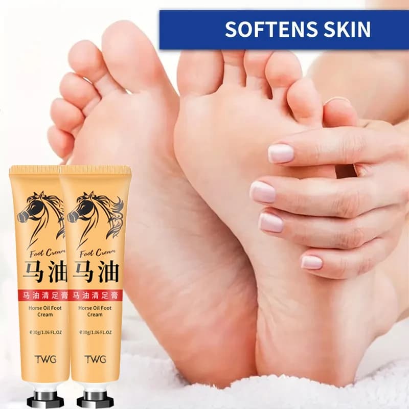 Ma You Qing Crème pour les pieds, crème hydratante pour les pieds, adaptée aux peaux sèches, adaptée aux soins des mains et des pieds secs