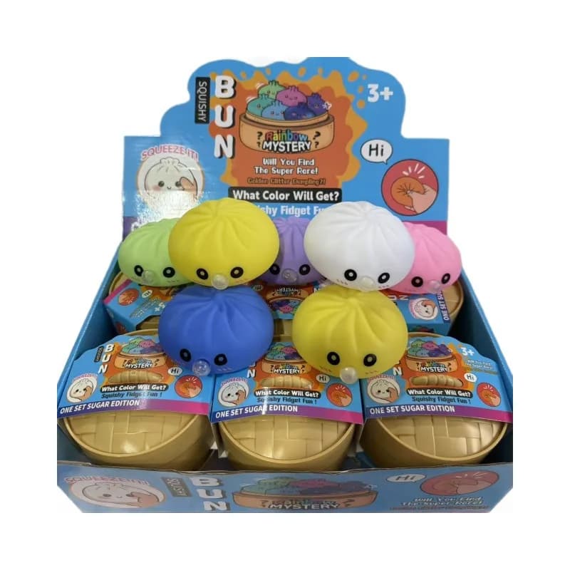 Nouveau Squishy Boule de Pain à Bulles