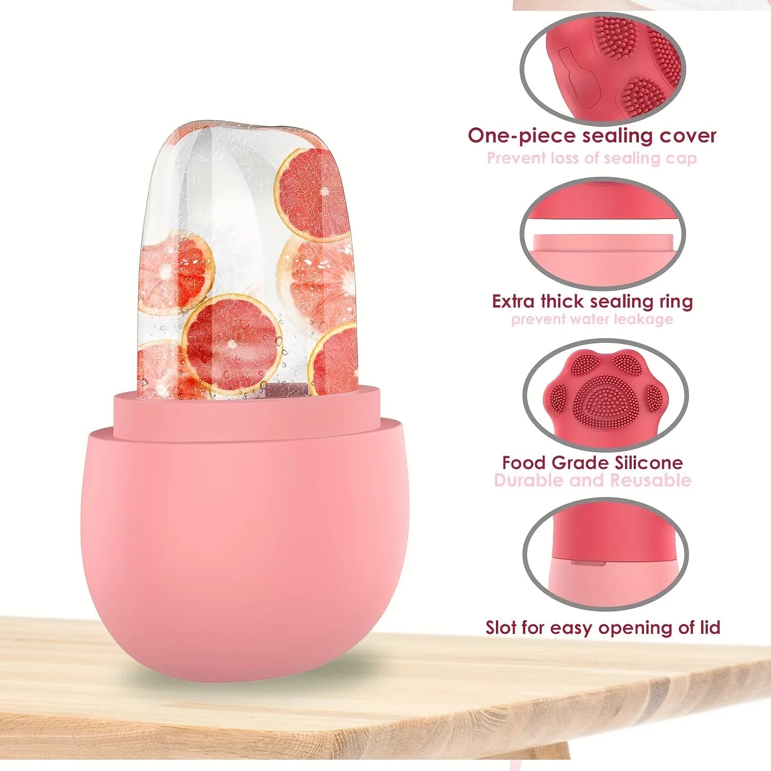 Rouleau à glace pour la beauté du visage