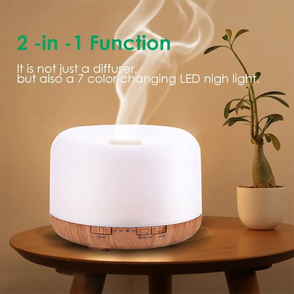Diffuseur d'huiles essentielles avec télécommande