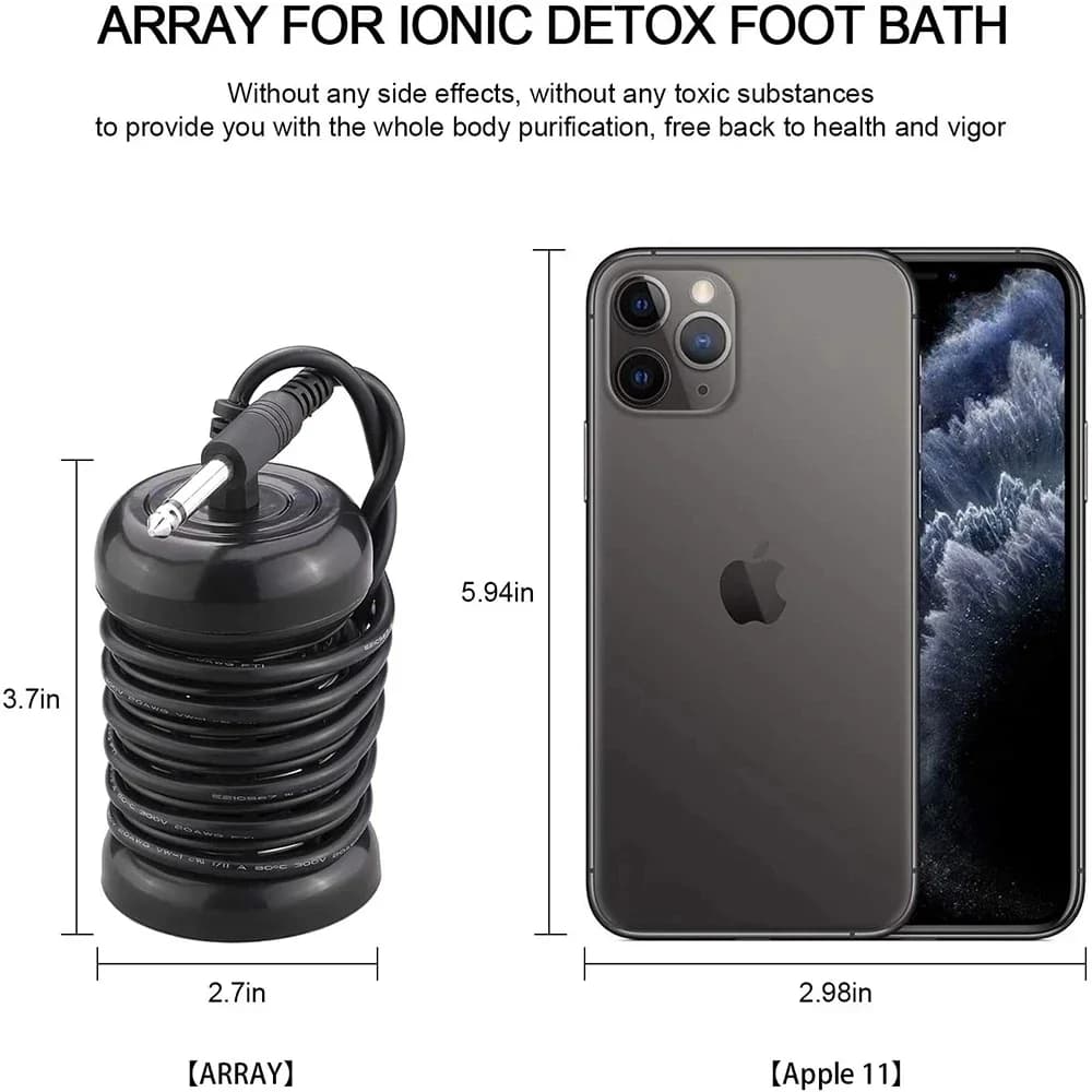 Détox ionique pied Spa bain Machine Massage pied ionique détoxification soulage la Fatigue favorise bonne santé et pleine pour la vitalité