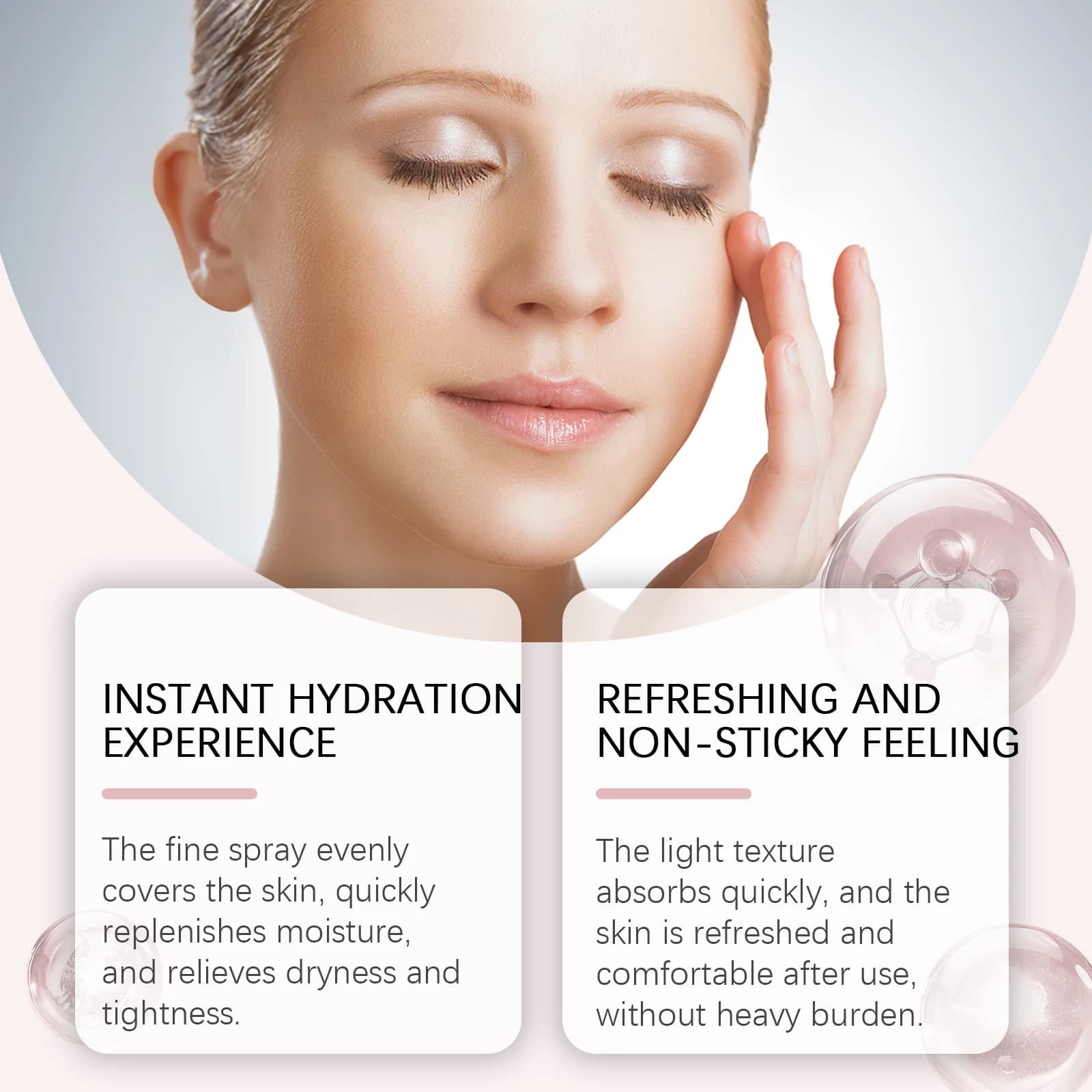 Spray Facial d'eau de rose