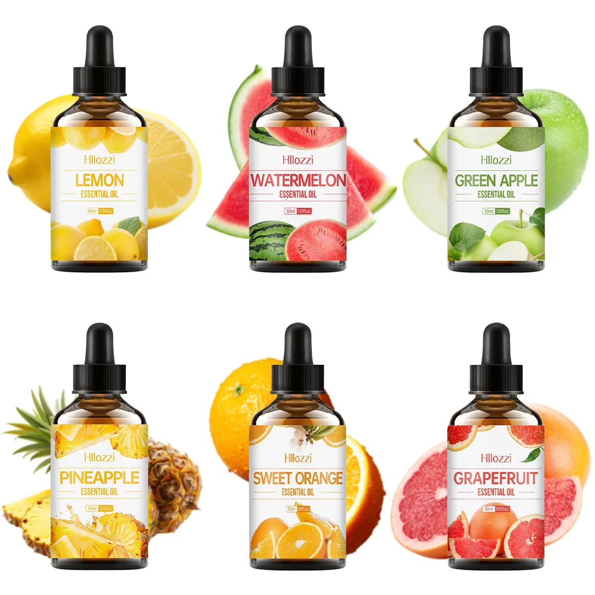 Une combinaison d'huiles essentielles de fruits colorés, profitez de des moments rafraîchissants, du massage, des soins de la peau, convient à tous les types de peau.