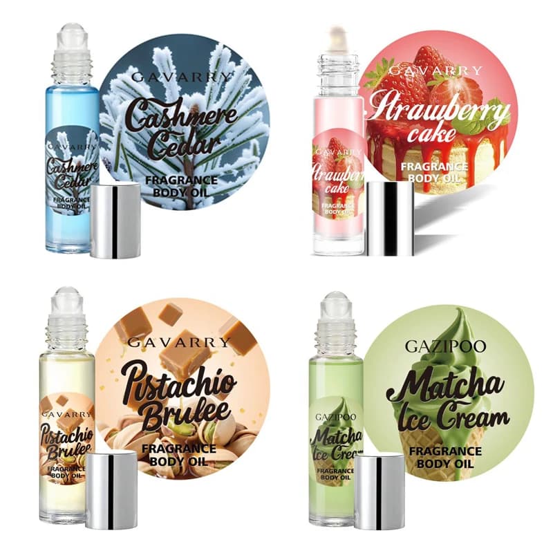 Huile parfumée roll-on sans alcool 10 ml