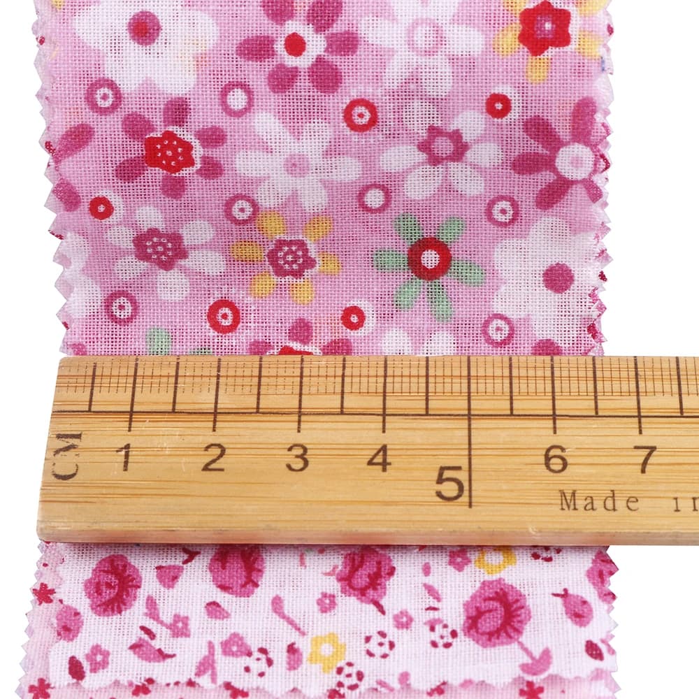 Ensemble de bandes de tissu en coton en rouleau de gelée prédécoupé, matériau Patchwork imprimé/uni pour bricolage Quilting, couture et fournitures artisanales faites à la main