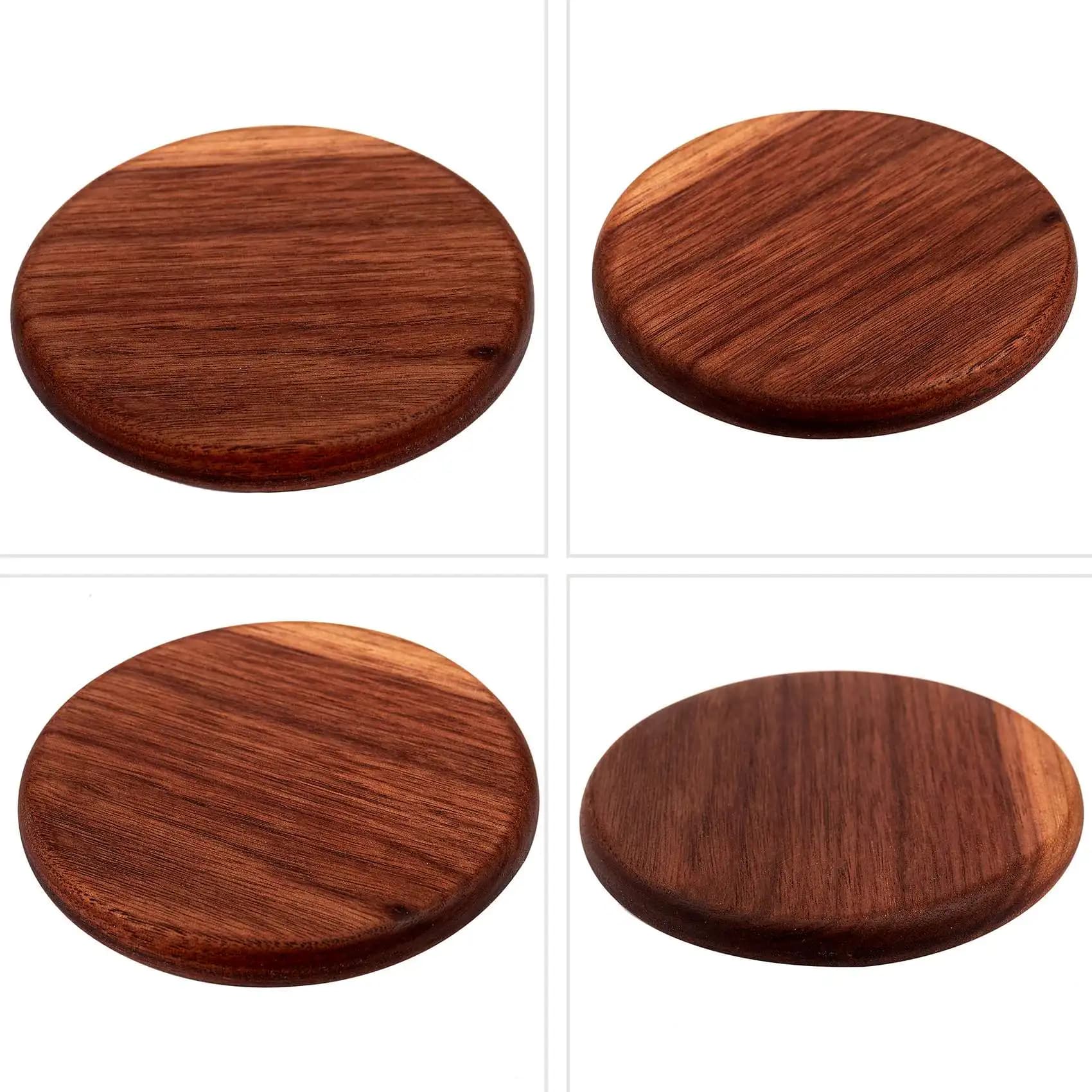 Dessous de verre rustique en bois