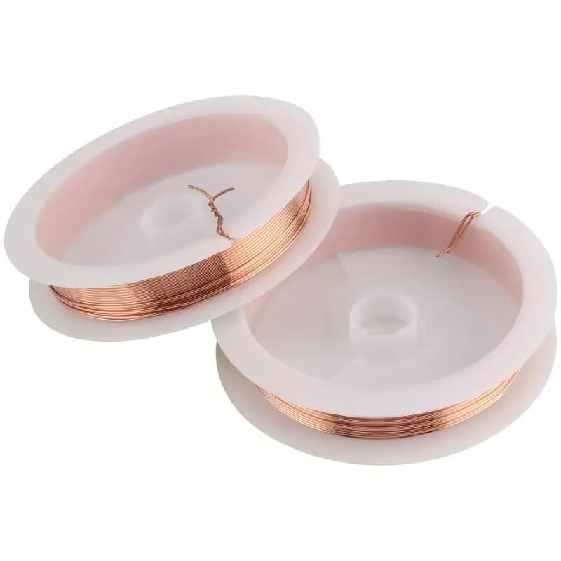 1/3 rouleaux de fil de cuivre 0.06mm-1.2mm, fil de cuivre magnétique, fil de laque, fil de cuivre émaillé