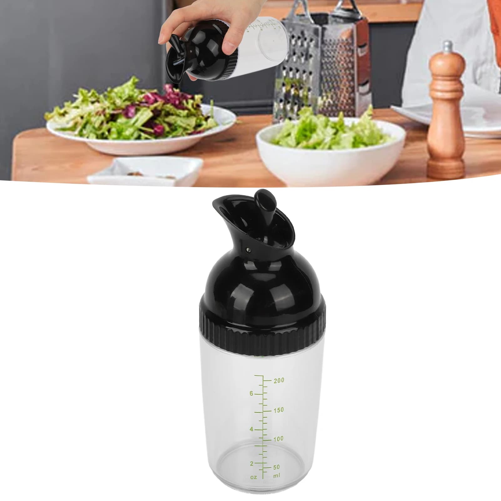 Shaker à vinaigrette de 200ml