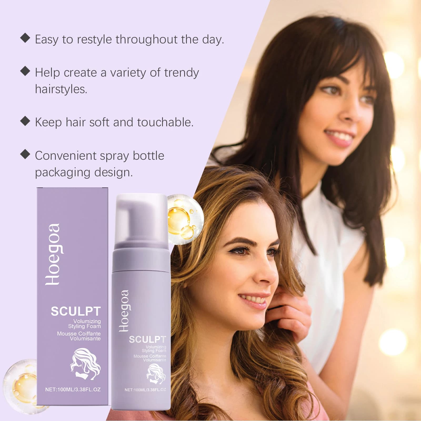 Mousse volumisante 100ml