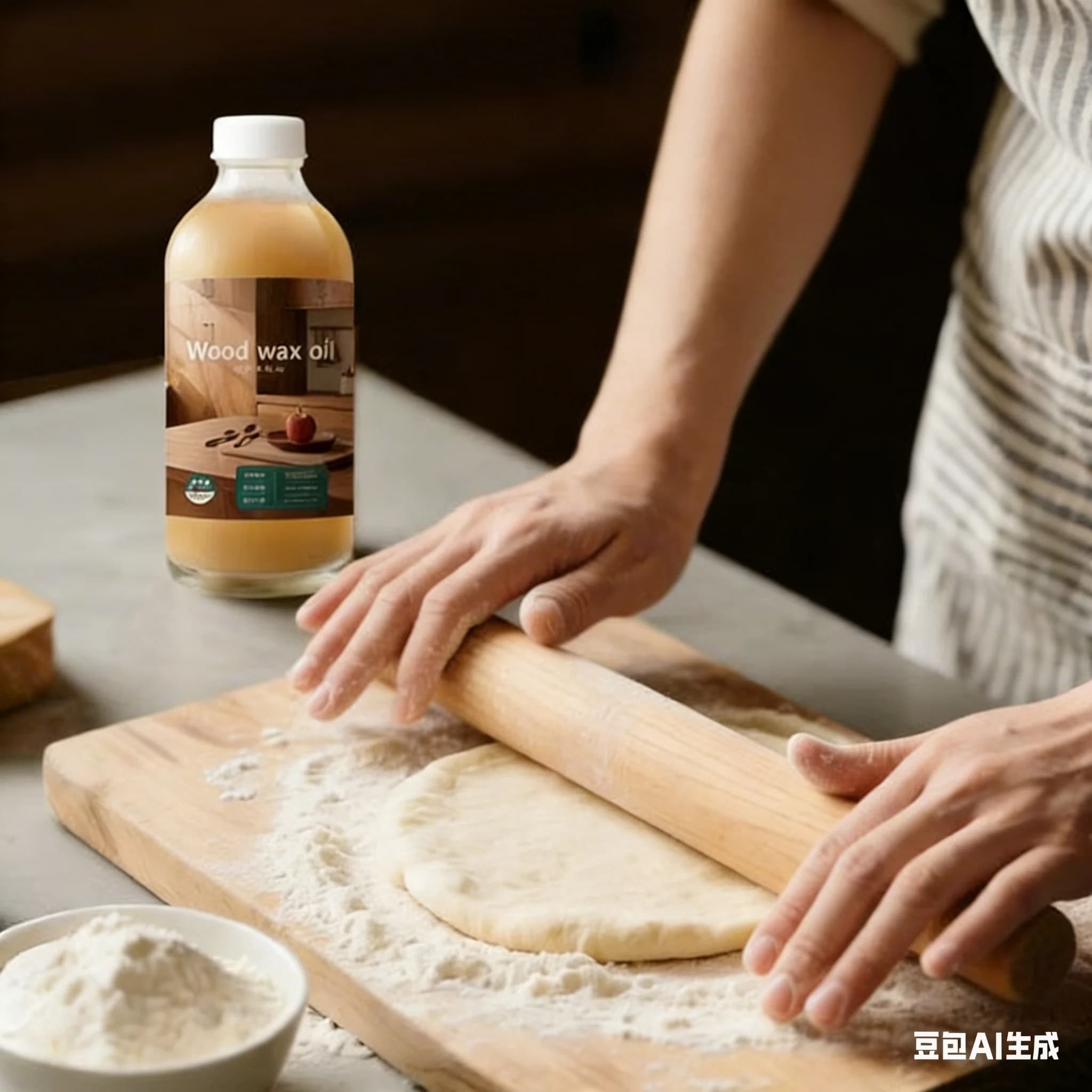 Huile minérale de qualité alimentaire pour planches à découper - Conditionneur et protecteur naturel pour bois, meubles en bambou, vaisselle et planches à découper