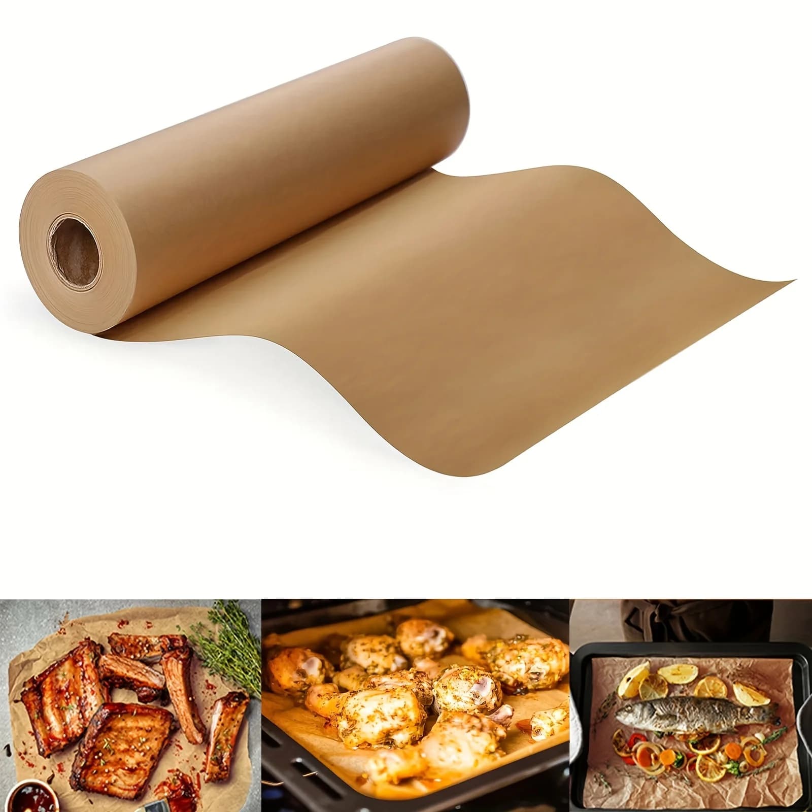 1 rouleau de papier parchemin pour la cuisson