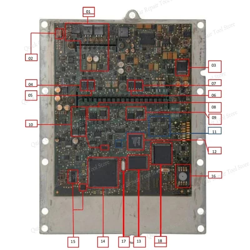 Réparation ECU Module Diesel fichier PDF réparation ECU cours de base étude pour Ford pour mercedes-benz pour Volvo pour Scania pour V-W uniquement PDF