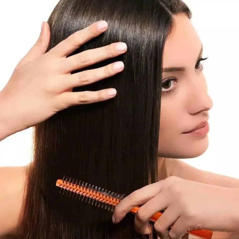 Brosse à cheveux à rouleau ronde et ronde, nouveau peigne à barbe unisexe