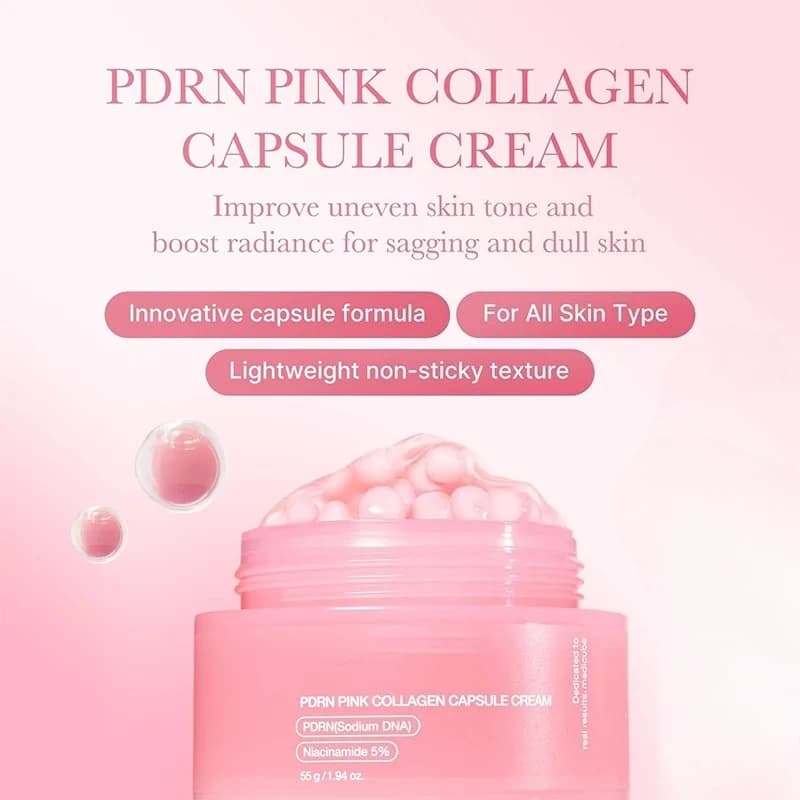 Crème visage boostant le collagène