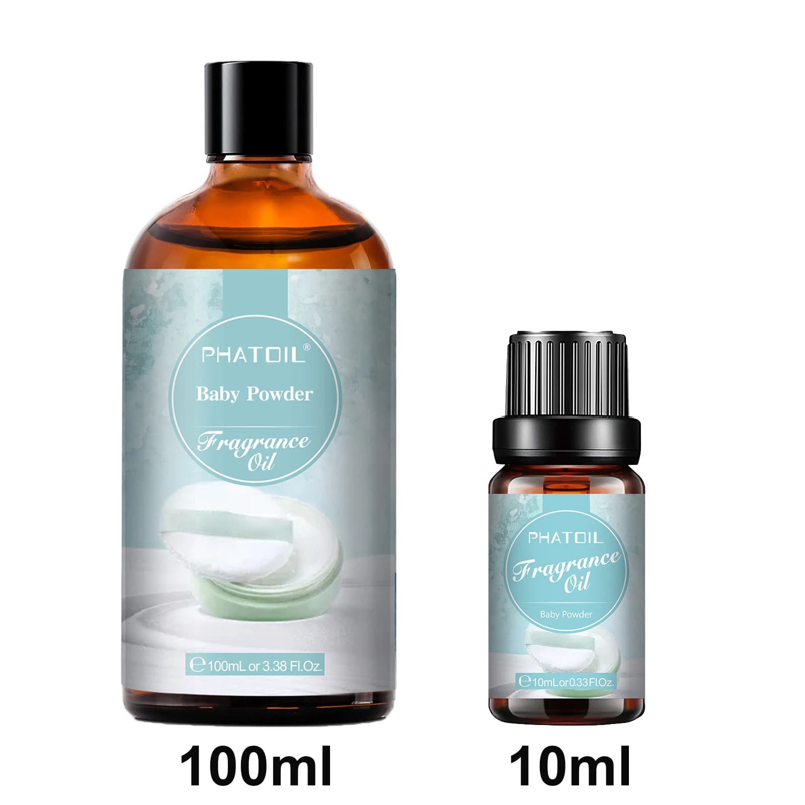 PHATOIL 10 ml/100 ml huile parfumée d'aromathérapie brise de mer Magnolia japonaise gomme à bulles bébé poudre ange 1 pièces huile aromatique de parfum
