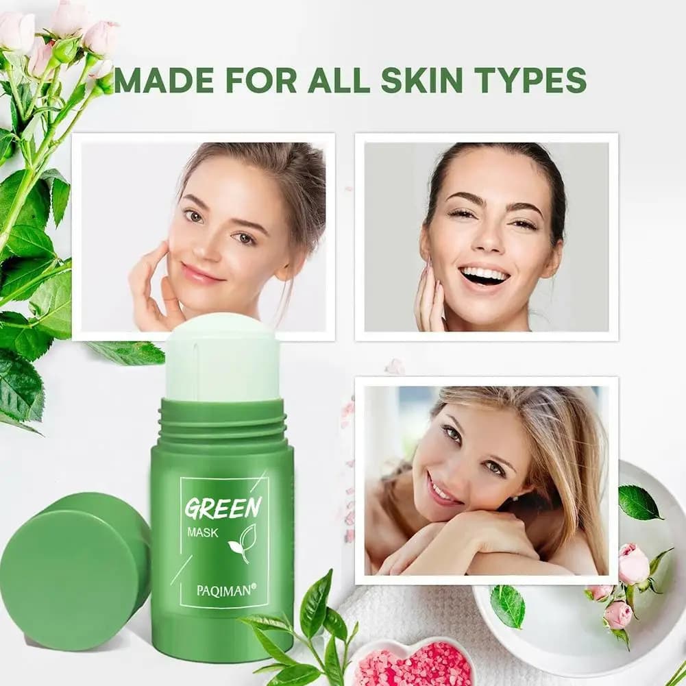 Masque au thé vert pour le visage