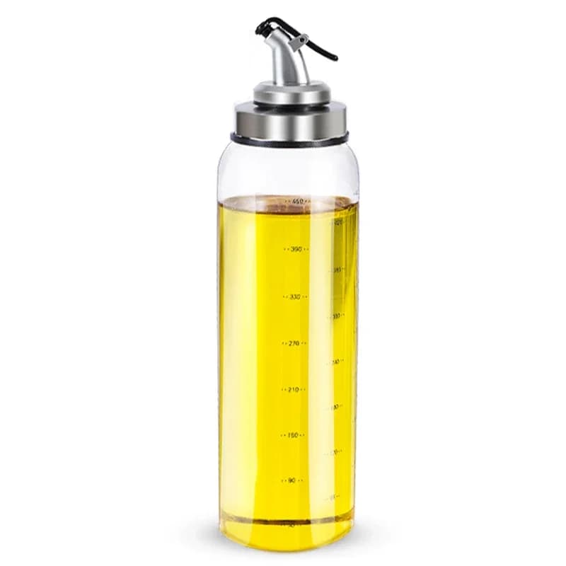 Distributeur d'huile pour accessoire de cuisine, bouteilles de stockage en verre pour huile et vinaigre, bouteille d'huile d'assaisonnement de cuisine, bouteille de Sauce