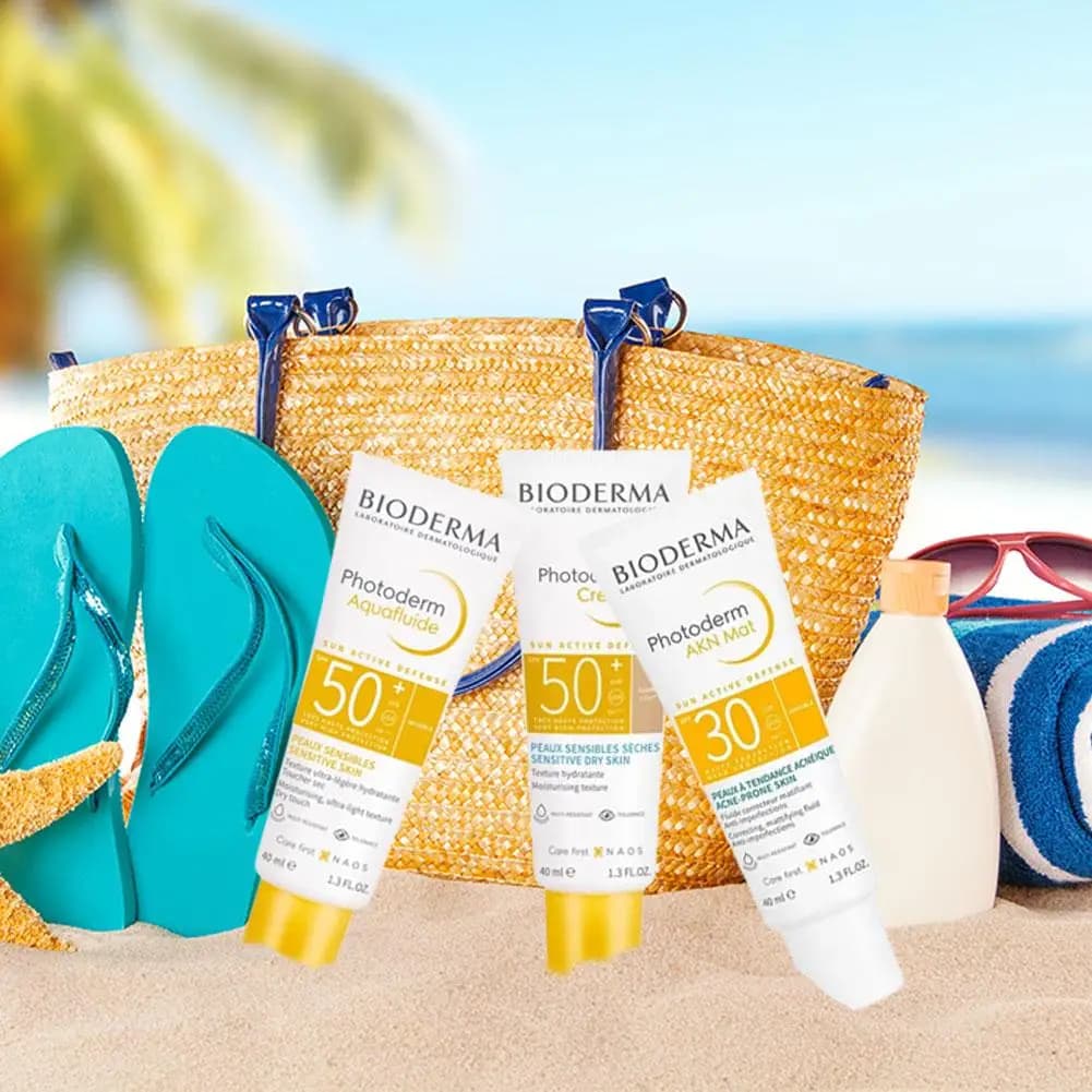 BIODERMA crème solaire blanchissante SPF90 + Protection UV crème solaire hydratante pour visage corps cuisses Non gras absorption rapide