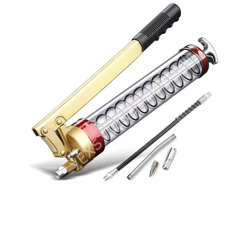 L'huileur portable pour pistolet à huile haute pression 600CC est durable et adapté à l'ajouter de toutes sortes d'huile lubrifiante pour véhicules et bateaux