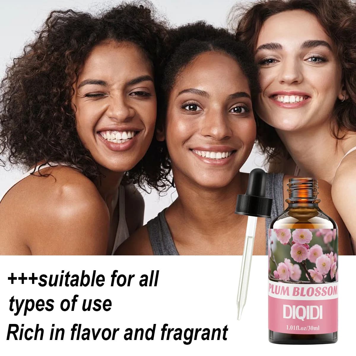 Huile essentielle de prune, parfum floral longue durée, soins de la peau, bain, spa, huile parfumée, diffuseur, humidificateur, arôme domestique