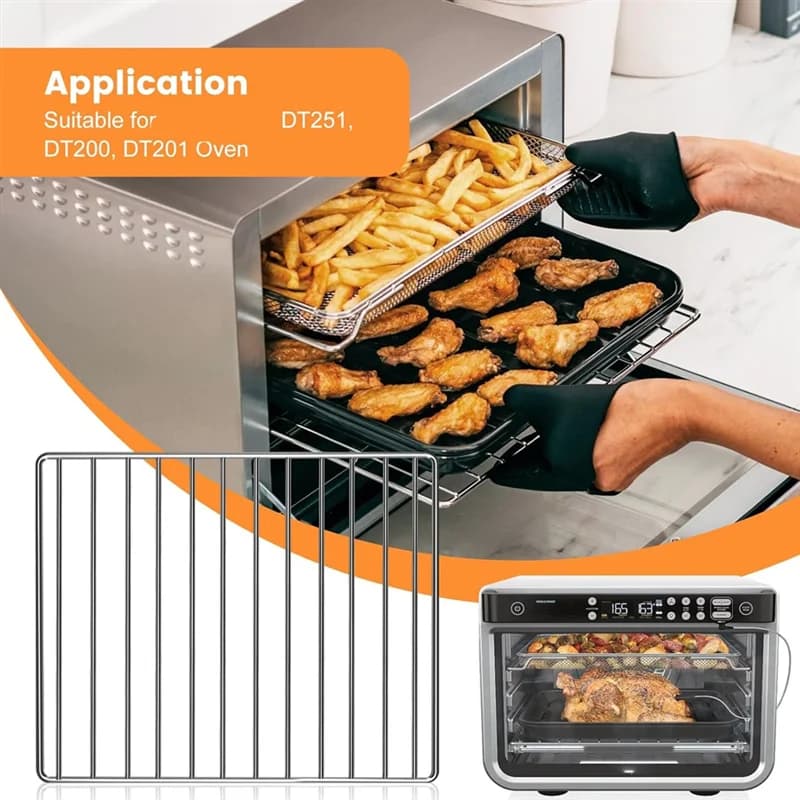 B06B-Air panier de friteuse pour four avec Option de friture à Air Ninja support de friteuse à Air support de friteuse à Air pour four