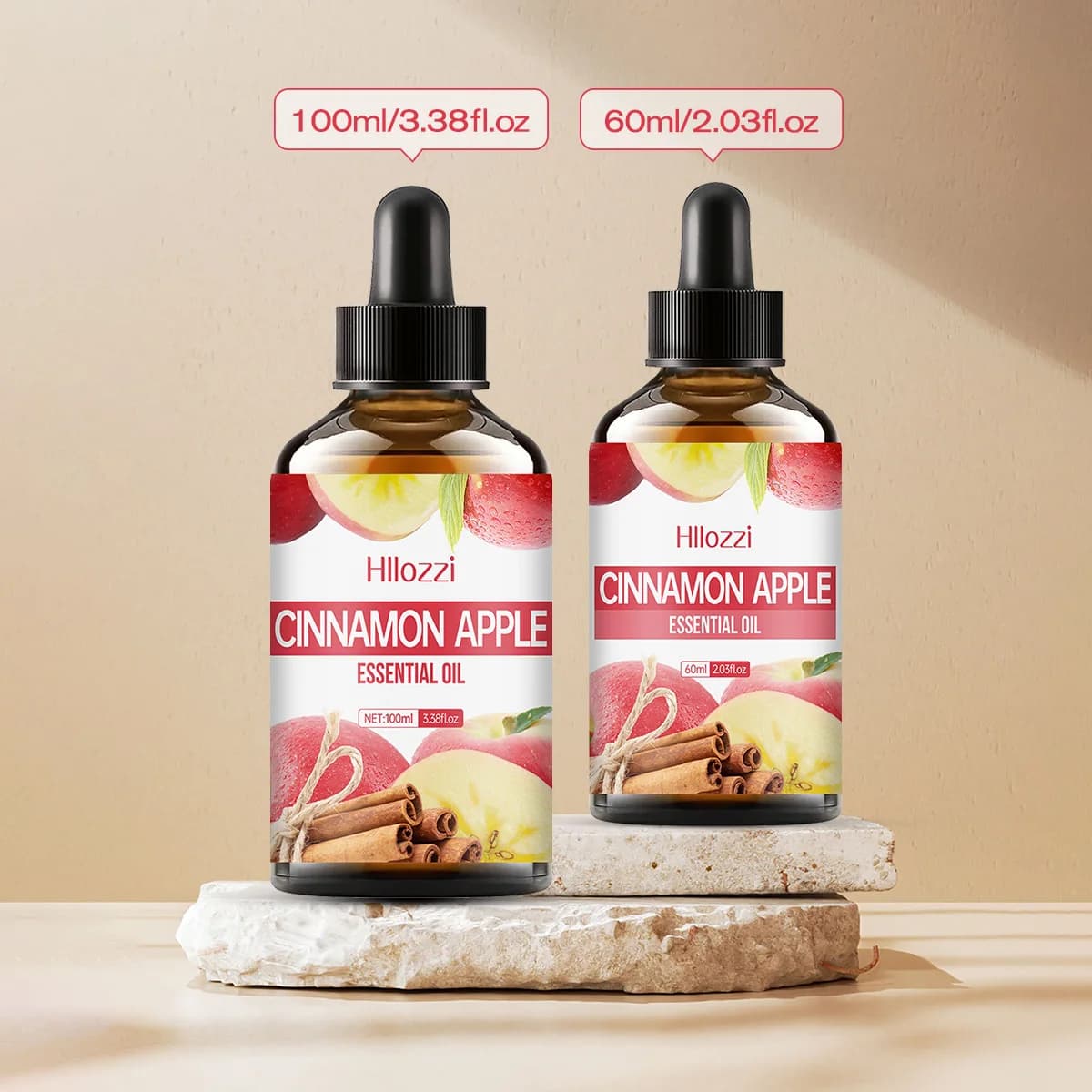 HUILE ESSENTIELLE DE CANNELLE ET DE POMME Hydratante et nourrissante pour la peau