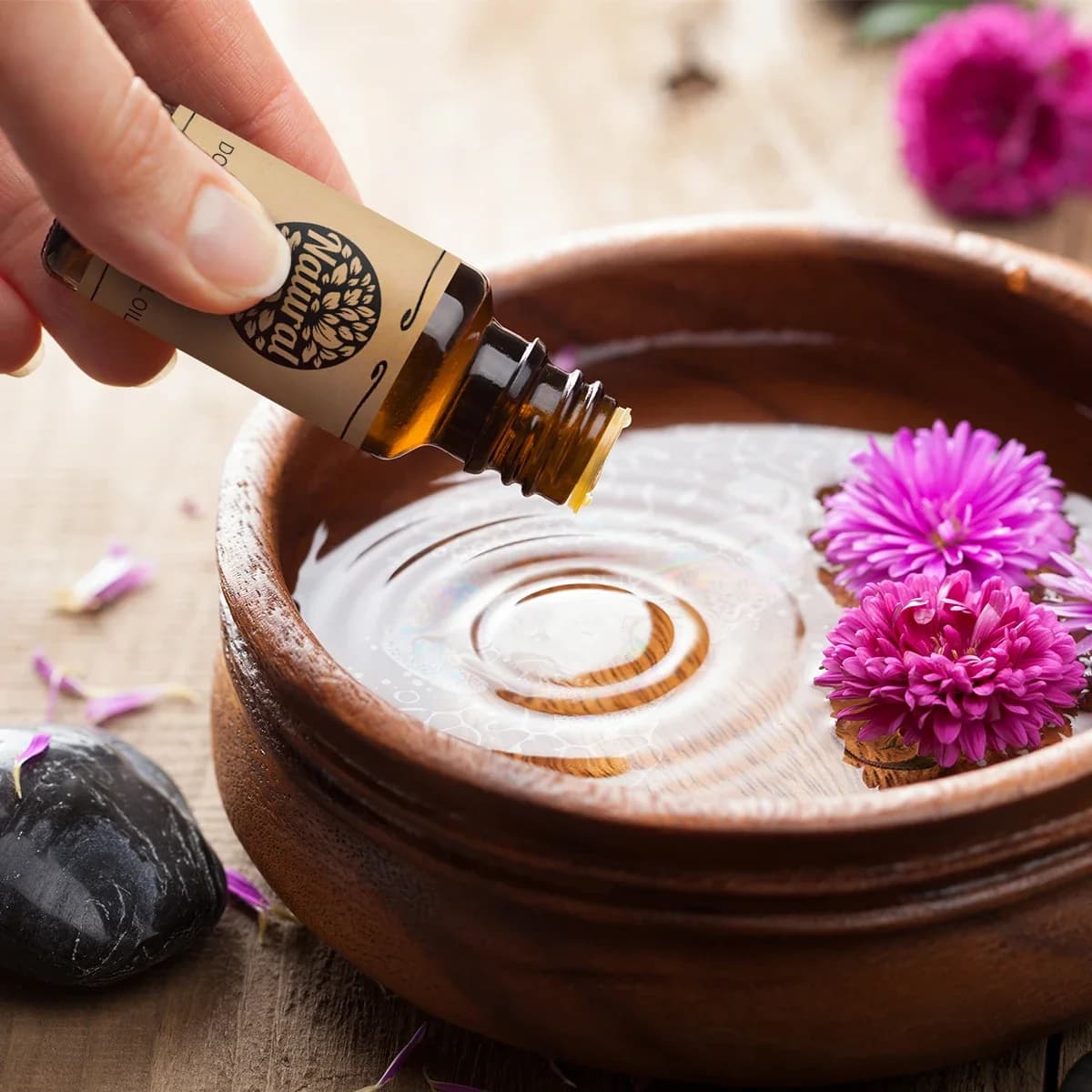 AKARZ – huile essentielle de fleur de pêche naturelle, aromathérapie, augmente l'élasticité de la peau, calme de humeur