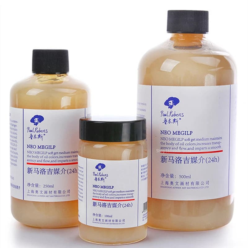 Paul Rubens NEO MEGILP-Déshydrateur pour peinture à l'huile, 100ml, 250ml