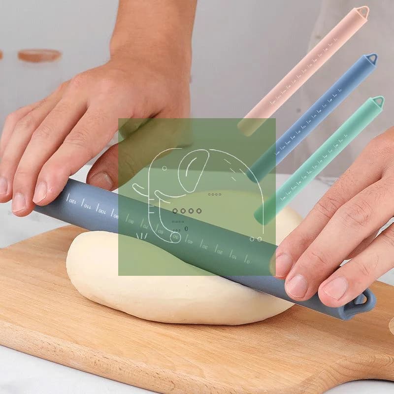 Rouleau à pâtisserie en silicone