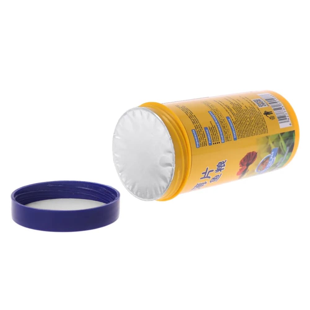 Granulés de nourriture pour poissons, petits poissons ornementaux, Mini granulés de régime équilibré, haute protéine, spiruline, formule améliorée de couleur