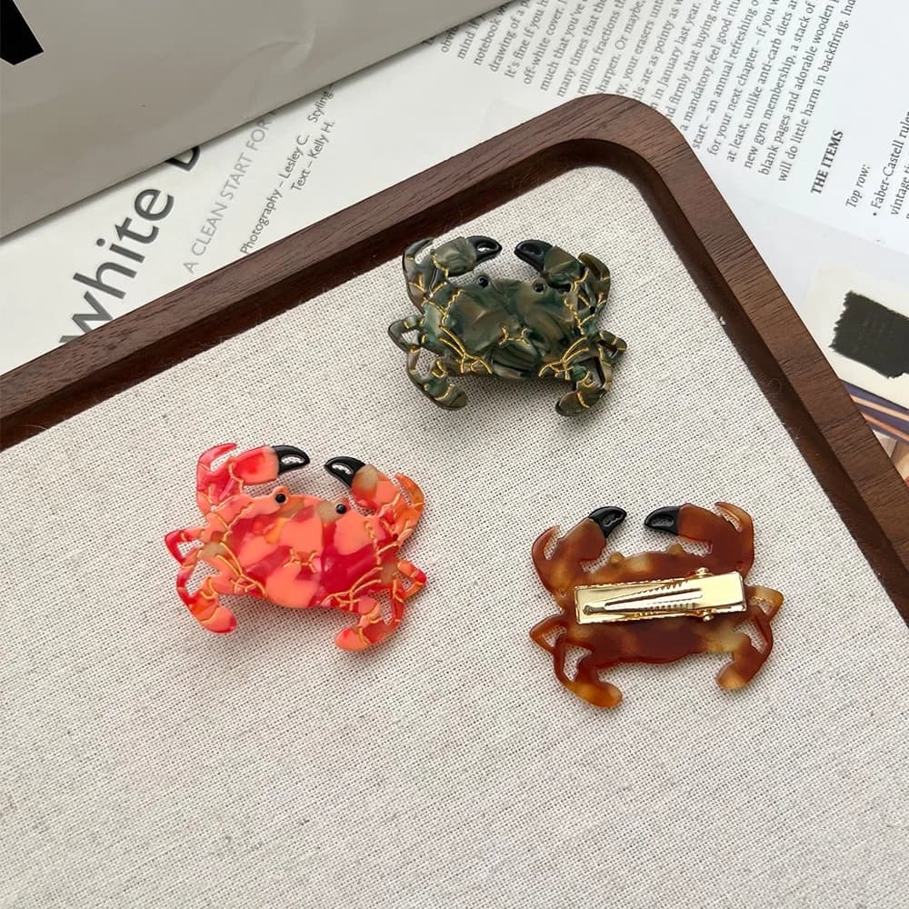 Crab Claw est une niche et un style unique de loisirs d'été. Il est fabriqué en matériau d'acétate de haute qualité