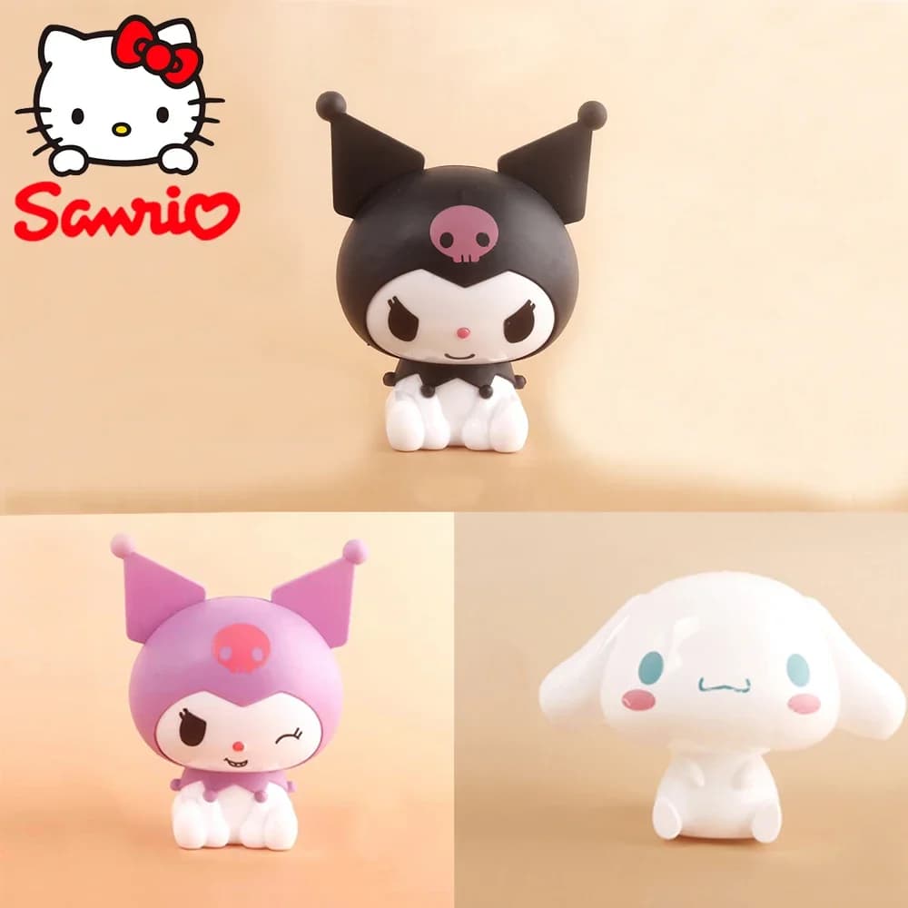 Sanurgente-Figurines Kawaii Cinnamoroll Kuromi pour Enfants