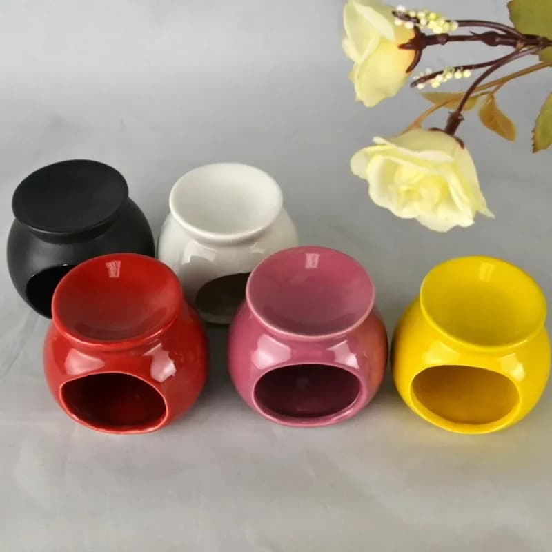 Brûleurs d'huiles essentielles, chauffe-cire fondue, aromathérapie, diffuseur d'arômes, fours en céramique, photophore, décors