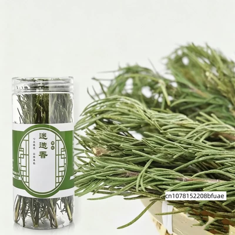Tiges de romarin séchées naturelles, herbe parfumée séchée pour l'aromathérapie à domicile, sachet, bain, décoration florale, fabrication de désodorisant.