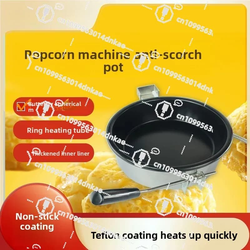 Moule à Popcorn Sphérique Anti-Brûlure Universel 8 Oz – Machine à Popcorn Antiadhésive