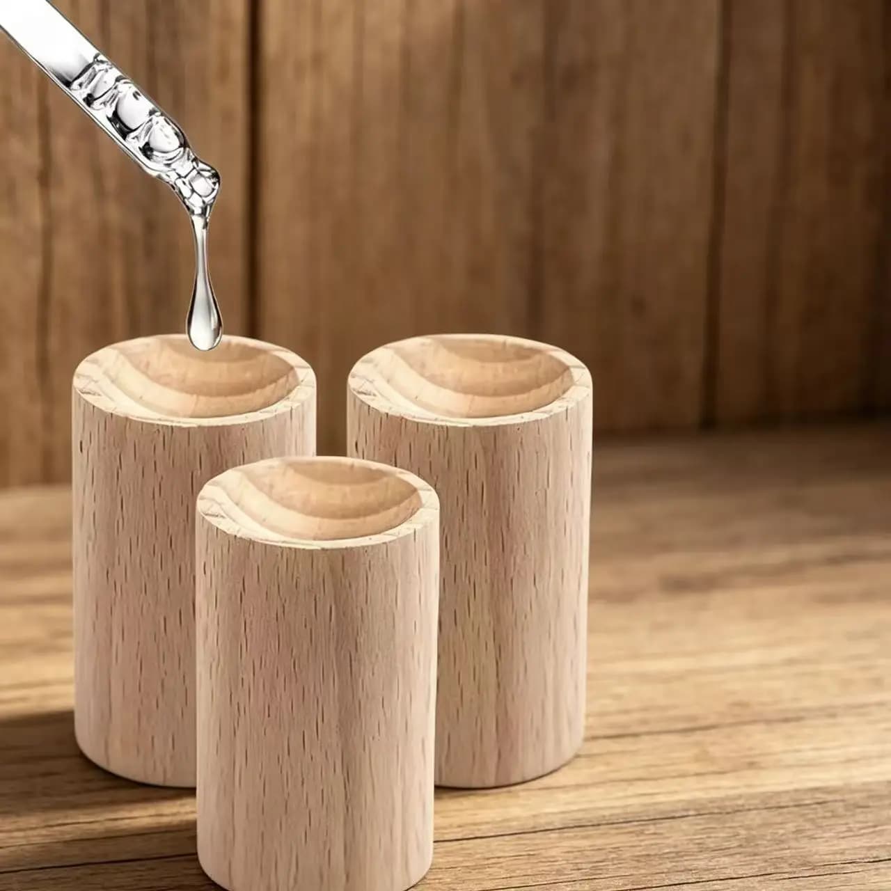 Diffuseur d'aromathérapie en bois naturel