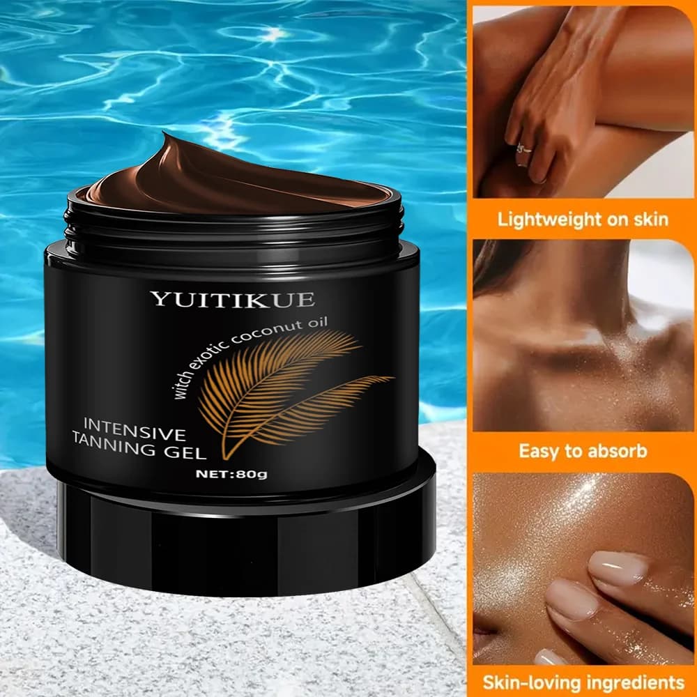 Gel de bronzage concentré