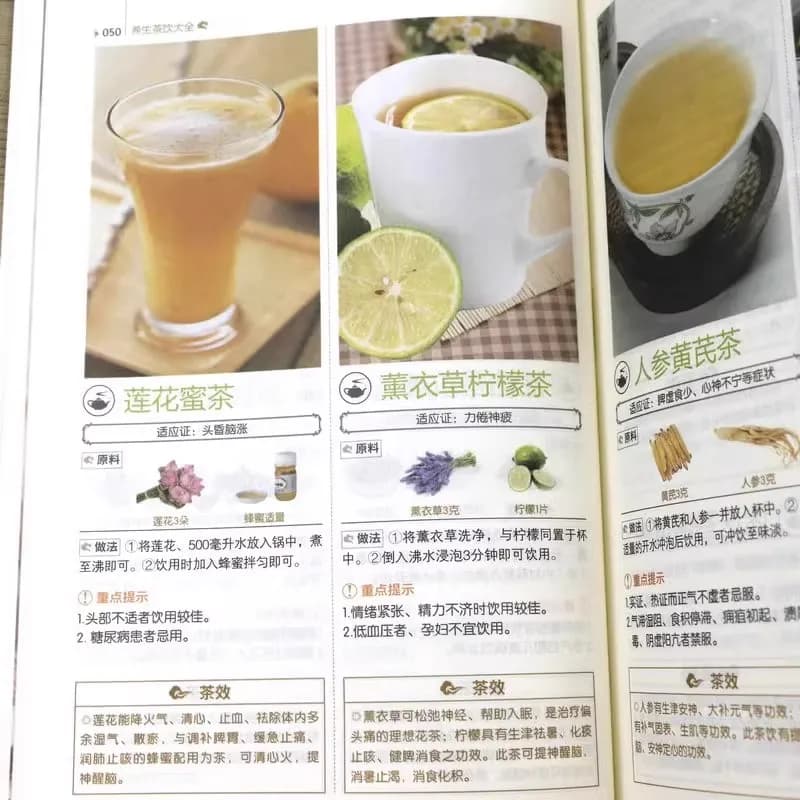 Thé pour la longévité : mélanges de plantes chinoises anciennes débloquées – Guide visuel pour la brassage des thés de