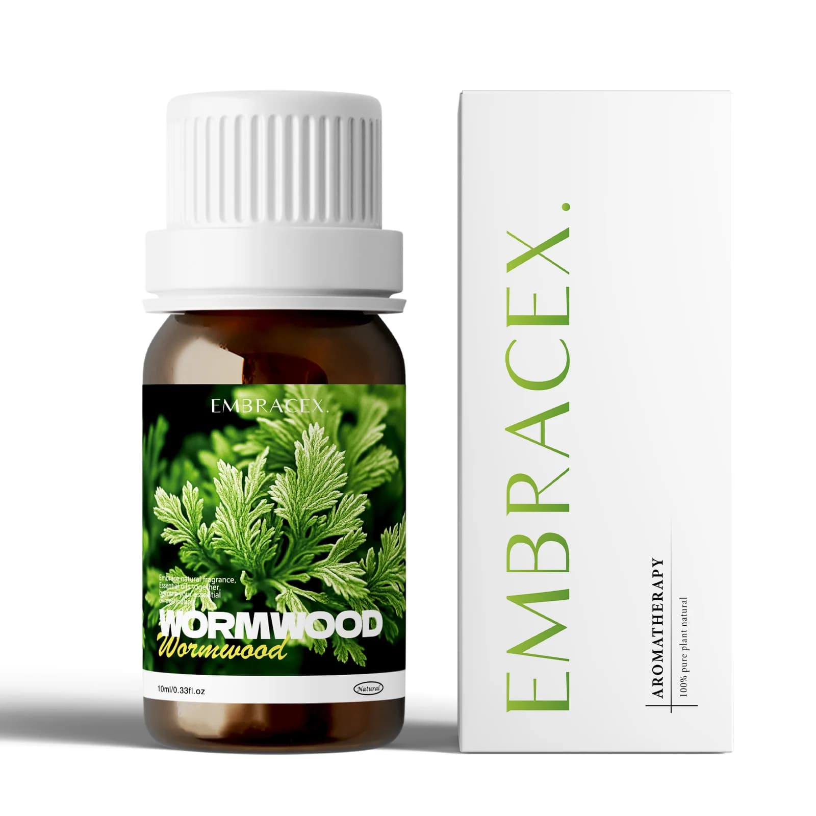 Huile essentielle d'armoise (Artemisia absinthium) 10 ml pour soins personnels, soins de la peau, massage corporel, cadeaux