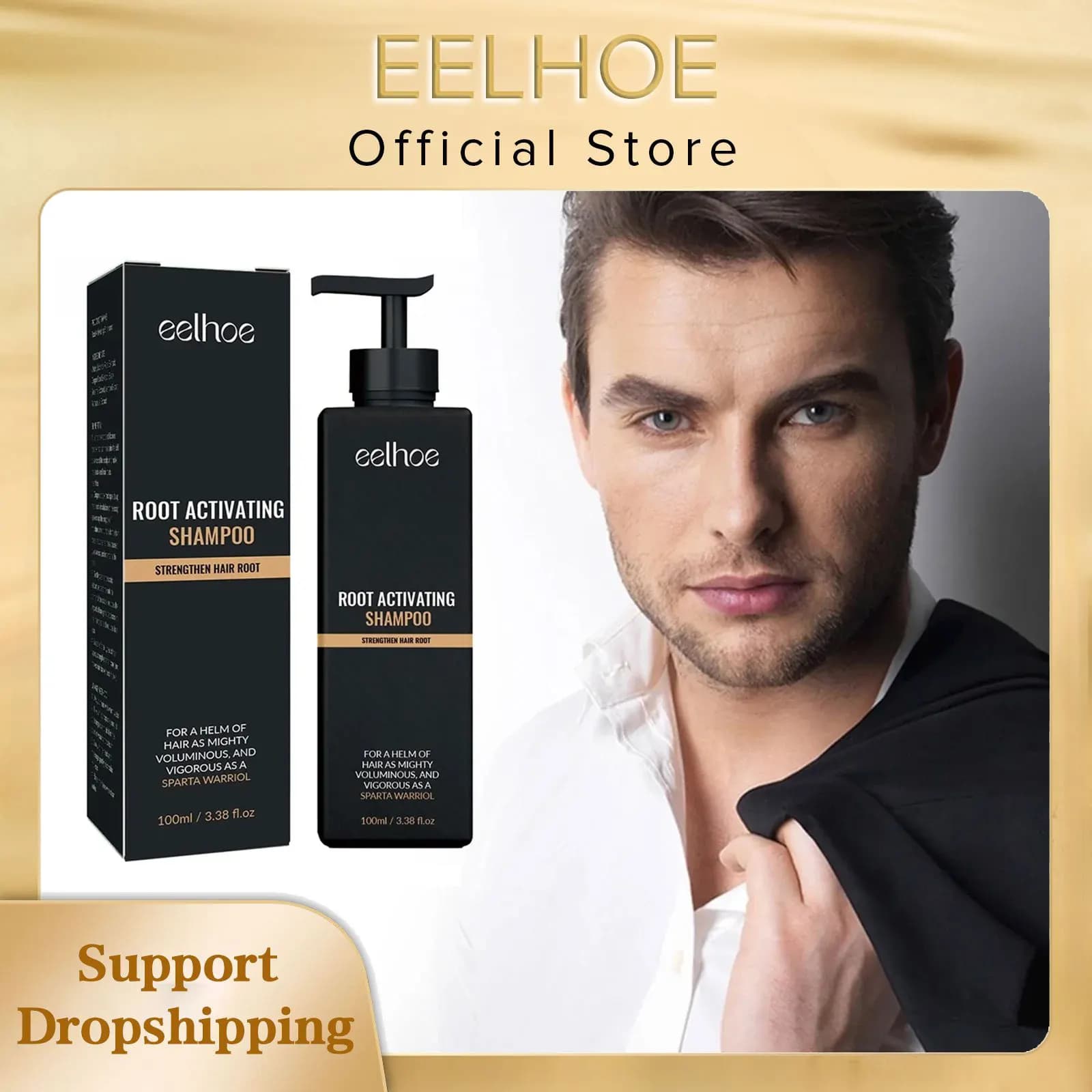 EELHOE shampooing épaississant les cheveux traitement de repousse Anti perte de cheveux renforcer les racines nourrissantes contrôle de l'huile shampooing de croissance des cheveux