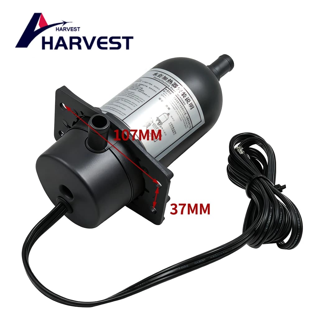 Chauffe-eau générateur Diesel 500W 1000W 1500W 2000W 120V 240V, préchauffeur auto-circulant, Thermostat, pièces de gaine diesel