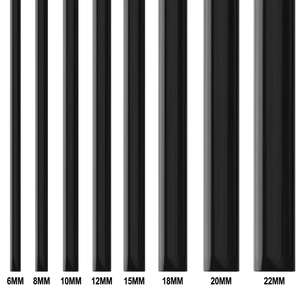 Nouveau 1 rouleau autocollant de carrosserie de voiture bricolage 3/5M noir brillant bande de protection extérieure