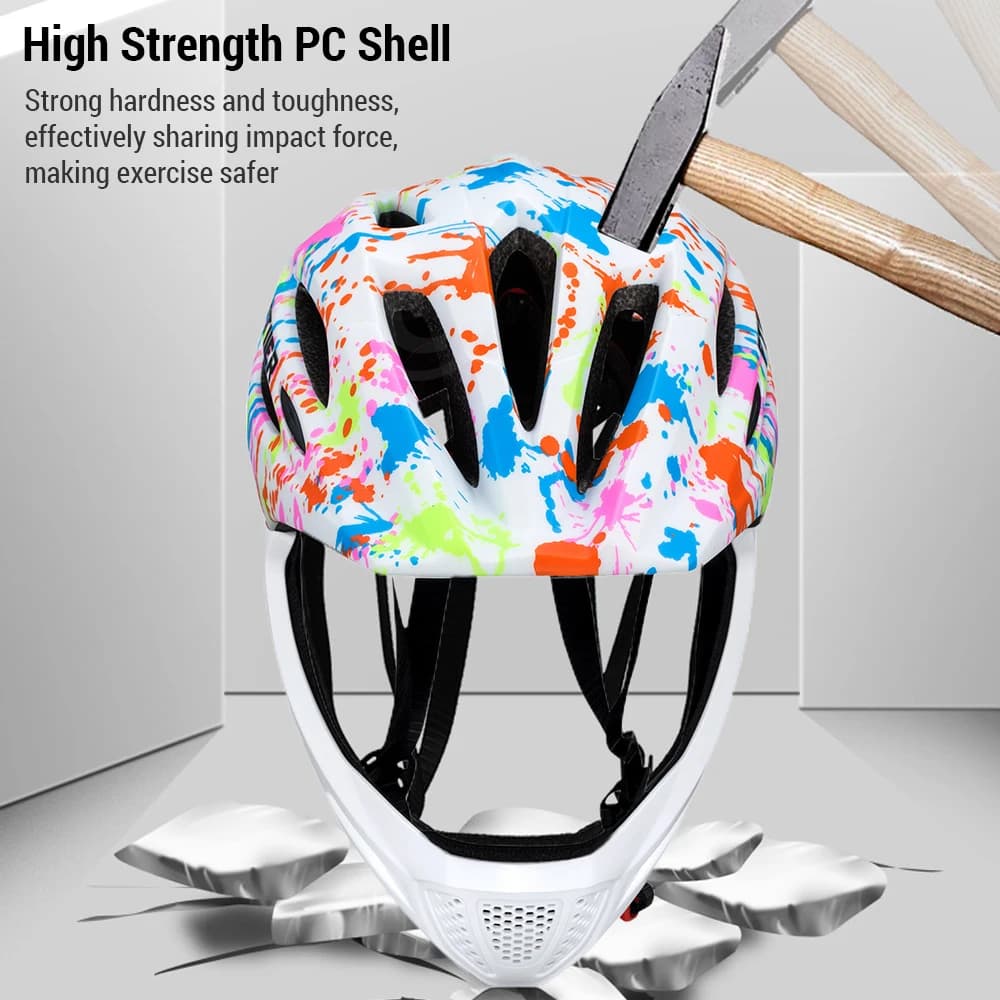 Casques pour enfants réglable respirant rouleau Balance Bbike casque de sport LED vélo équitation Scooter casque complet pour enfants