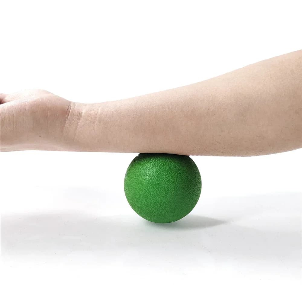 Balle de Fascia TPE pour Lacrosse, exercice de Relaxation musculaire, sport, Fitness, Yoga, boule de Massage aux cacahuètes, Point de déclenchement, soulagement de la douleur au Stress