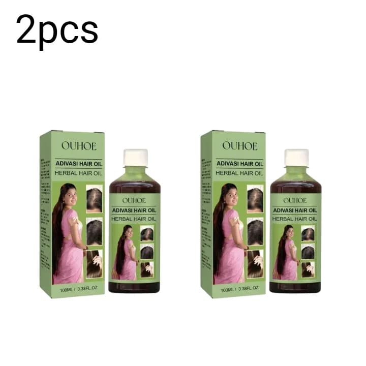 1/2 pièces 100ml huile de croissance des cheveux inde Adivasi soins capillaires à base de plantes réparation au romarin endommagé hydrater hydrater le cuir chevelu réduire les pellicules