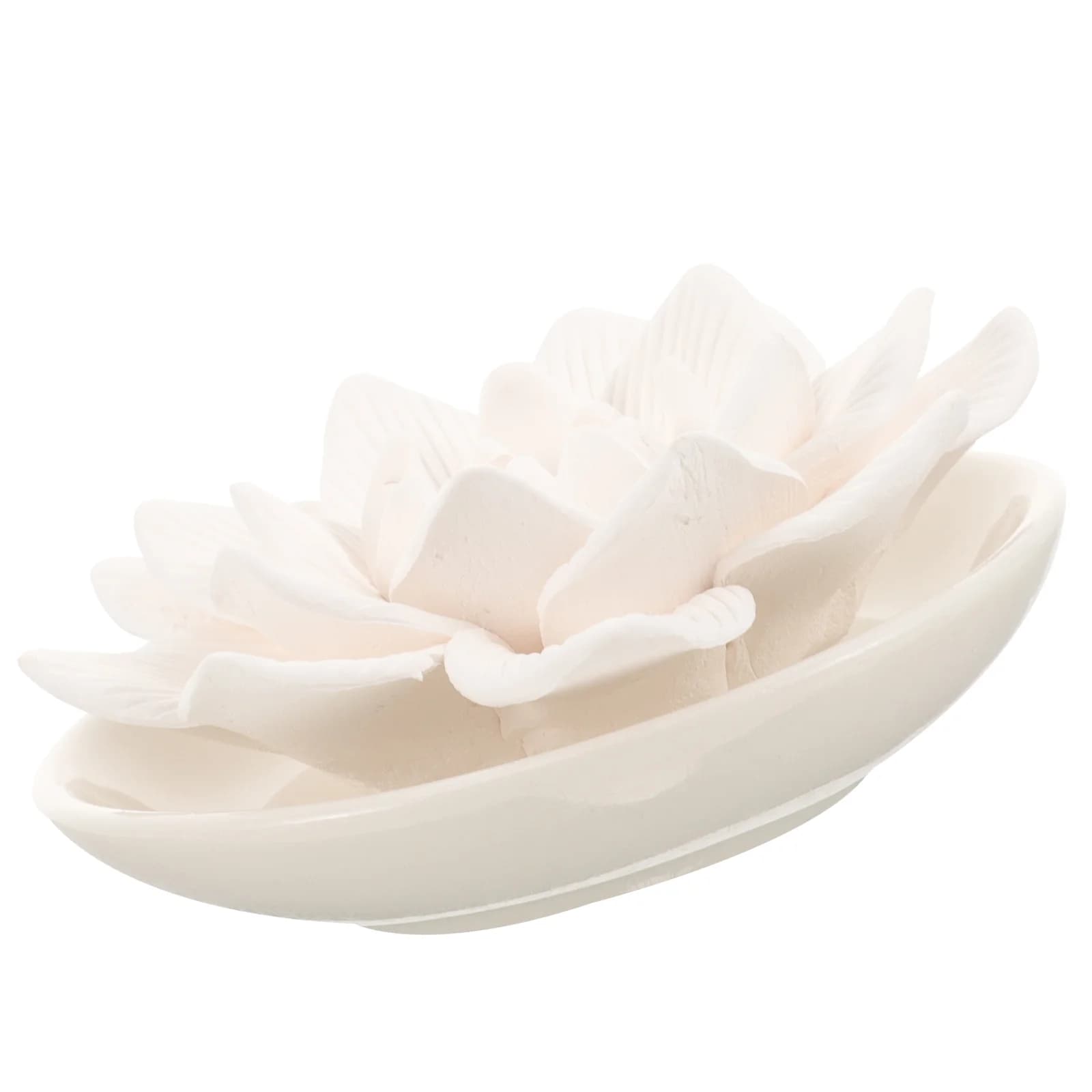 Mini Diffuseur d'Huile Essentielle en Pierre, Diffuseur de Fleurs Passif, Aromathérapie, Diffuseur de Bureau