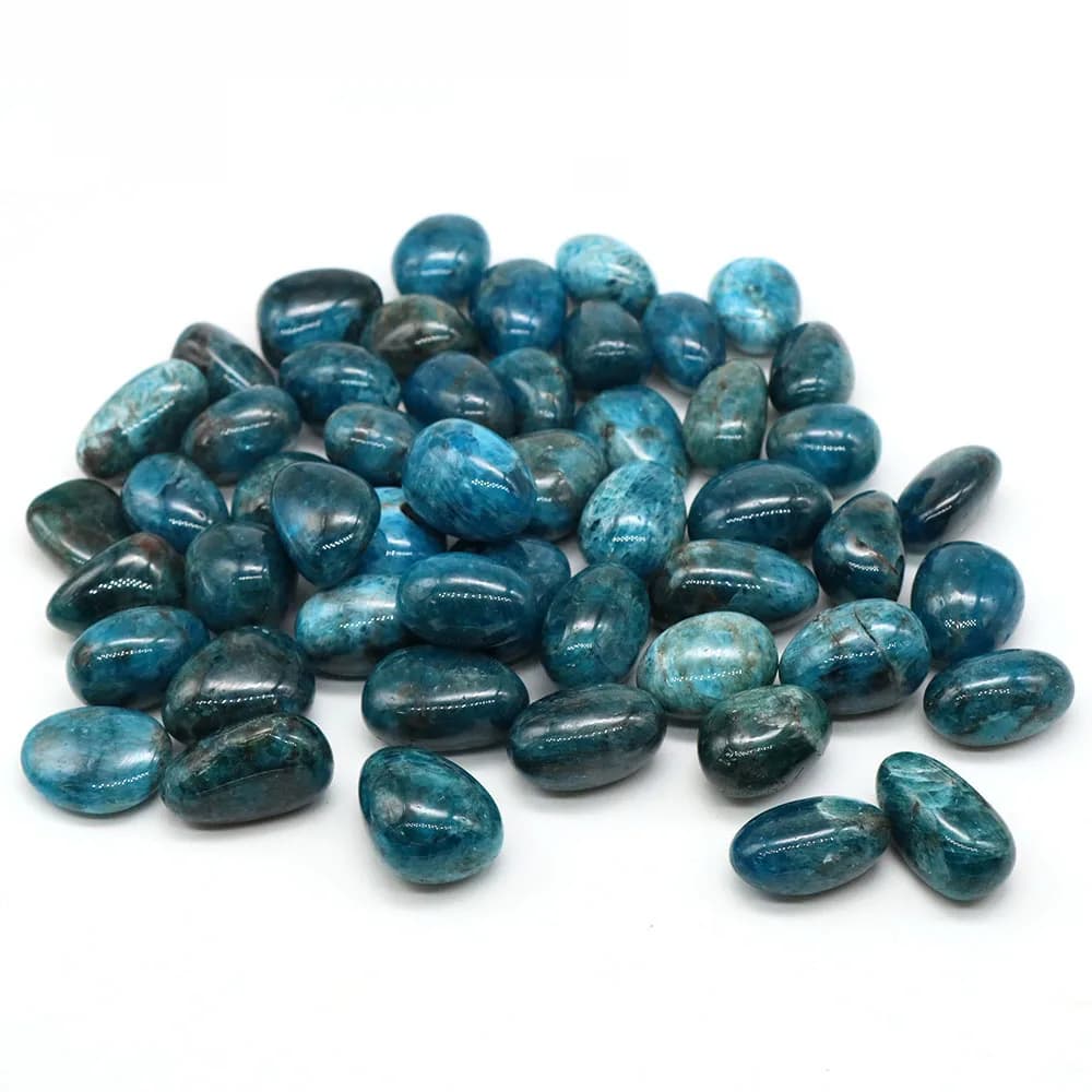 Cristaux de Quartz Apatite bleue naturelle et pierres de guérison