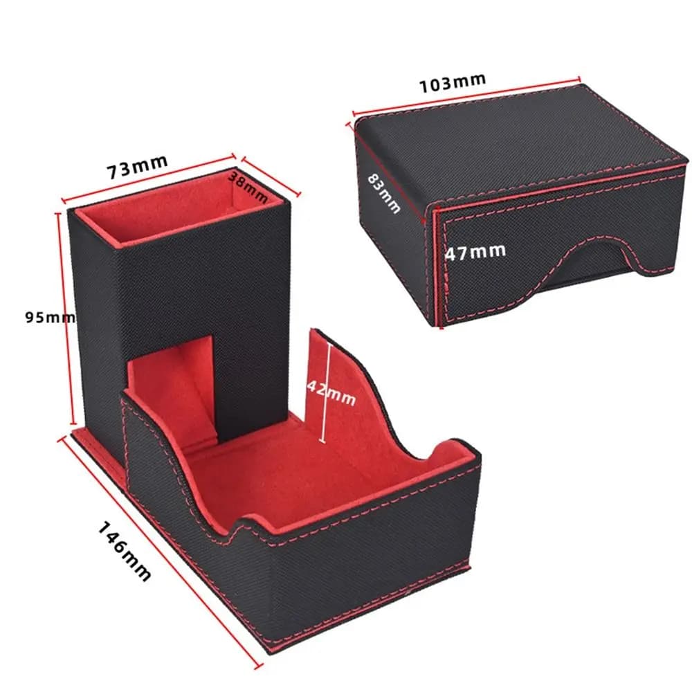 Tour à dés pliable Portable avec sac