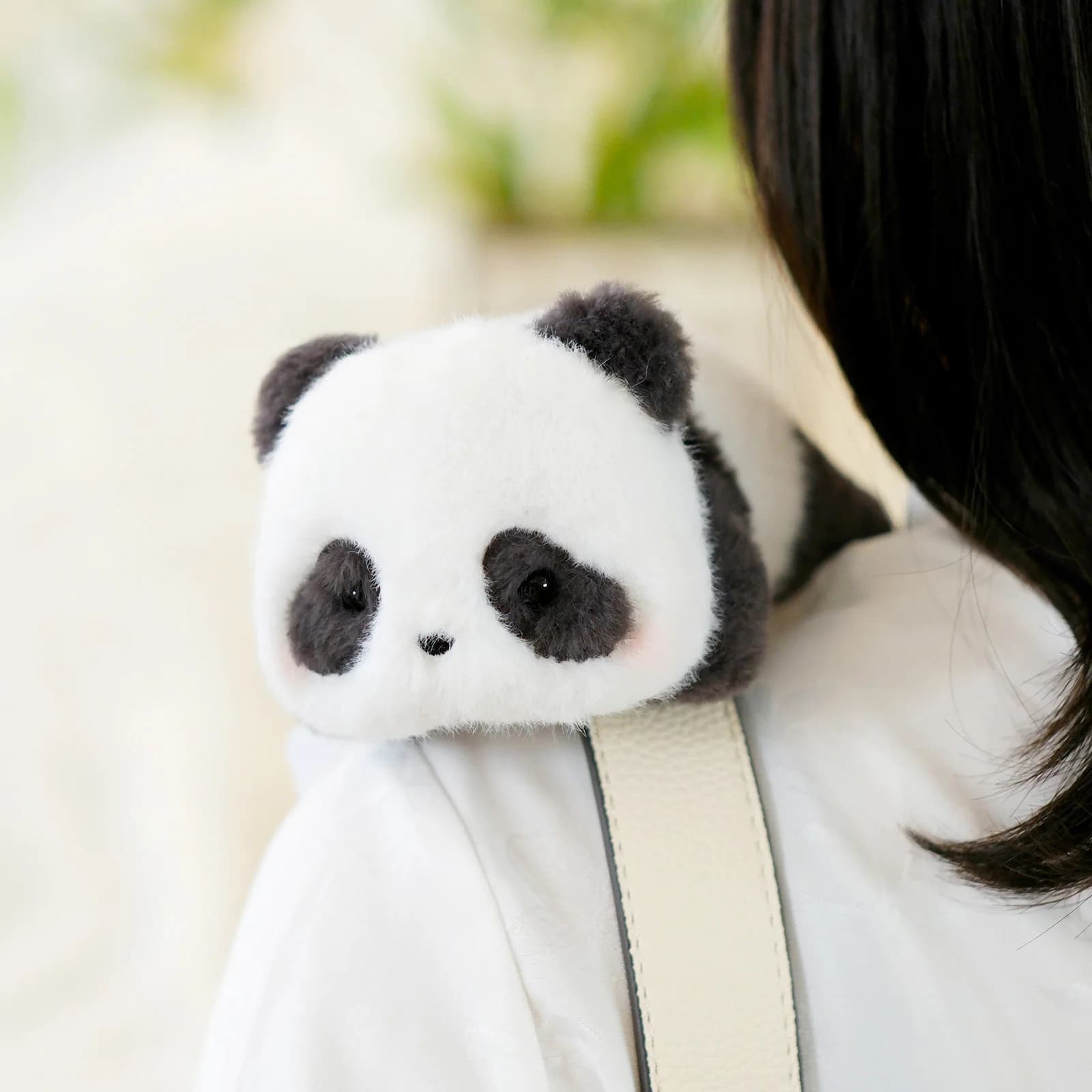 52 jouets en peluche Panda Roll épaule, cadeau Panda pour les Fans de Panda, figurines mignonnes, jouet de collection